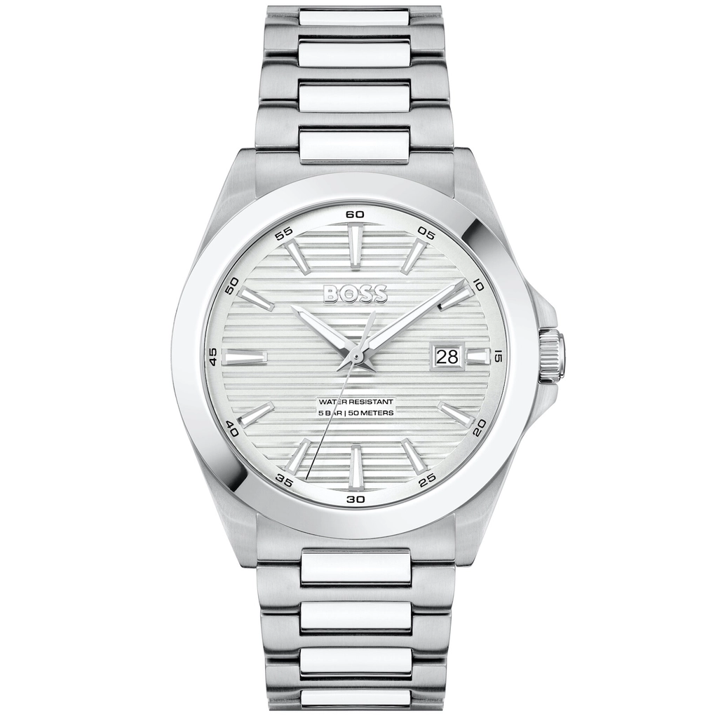 Hugo Boss BOSS Strike Watch Silver